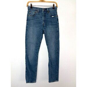 Levi's 501S Skinny Button Fly Big E Jeans Size 28/28